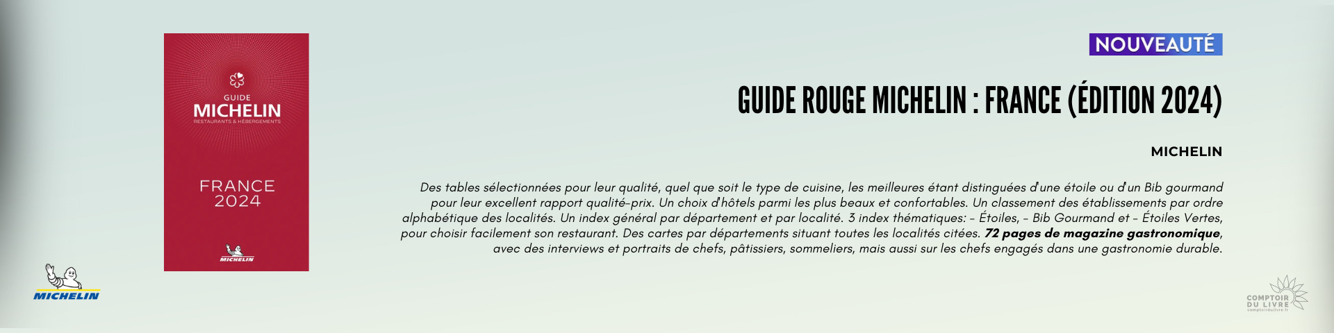GUIDE ROUGE MICHELIN