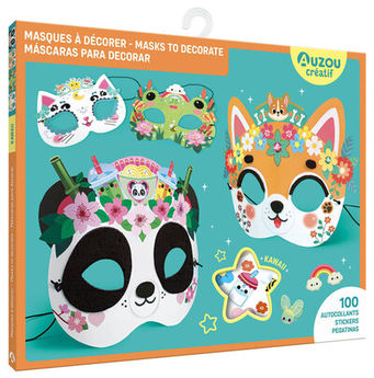 MASQUES A DECORER - KAWAII - MA POCHETTE D´ARTISTE