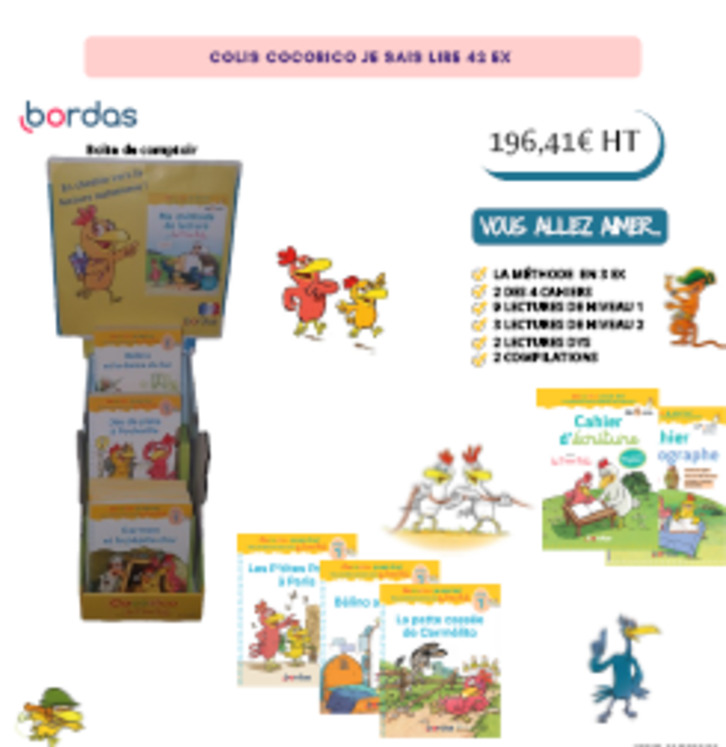 COLIS COCORICO JE SAIS LIRE 42 EX JANVIER 2025 CDL379