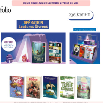 COLIS FJ LECTURES GIVREES 30V + PRIMES LIVRES - JAN25 - CDL363
