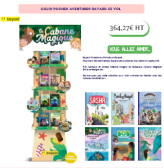 COLIS  55 VOL - POCHE AVENTURE - JANV 25  CDL 360