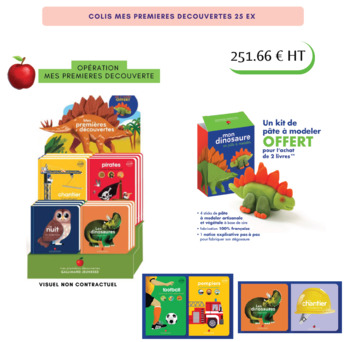 COLIS GJEU MES PREMIERES DECOUVERTES 25VOL - AVRIL 25 - CDL420