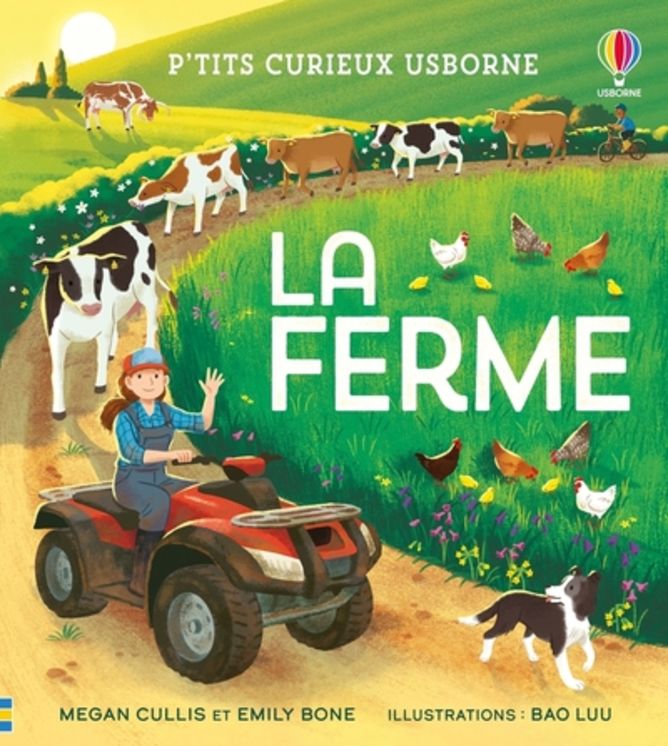 FERME - P´TITS CURIEUX USBORNE - DES 5 ANS