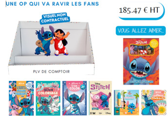 COLIS STITCH SORTIE CINEMA  MULTI EDITEURS AVRIL 2025 22 EX CDL467