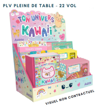 COLIS AUZOU KAWAII 22 VOL AVRIL 2025 CDL423