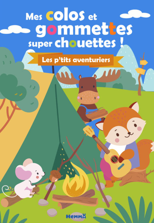 MES COLOS ET GOMMETTES SUPER CHOUETTES ! LES P´TITS AVENTURIERS