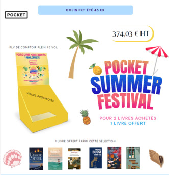 COLIS POCKET ETE 45VOL - AVRIL 2025 - CDL414