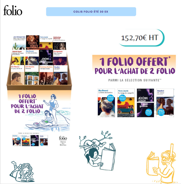 COLIS FOLIO ETE 30VOL - MAI 2025 - CDL463