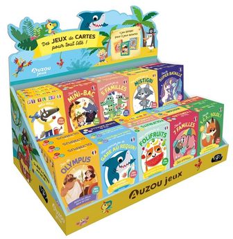 COLIS AUZOU JEUX DE CARTES 30 EX MAI 2025 CDL483