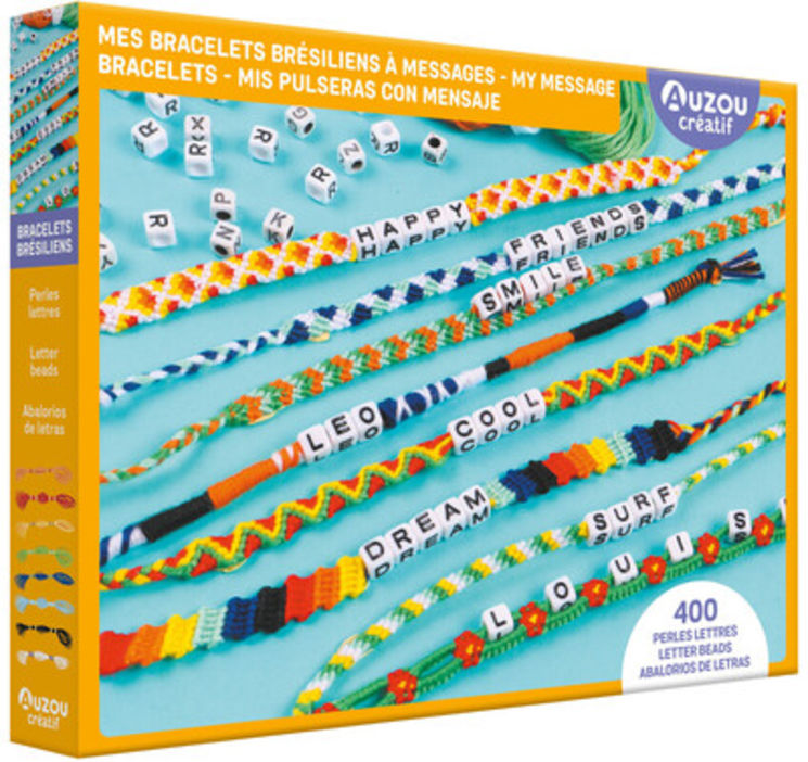 MON COFFRET D´ARTISTE - MES BRACELETS BRESILIENS A MESSAGES
