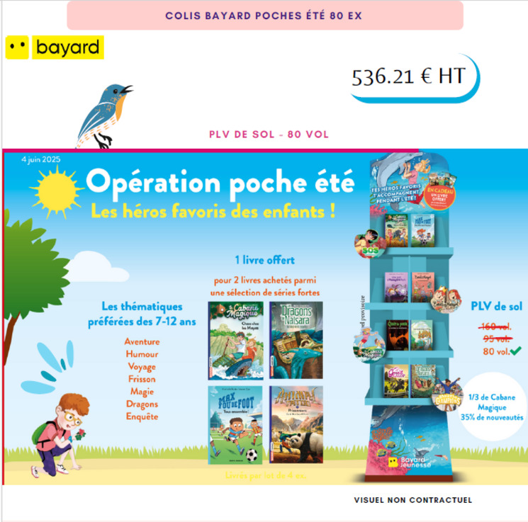 COLIS SOL 80 VOL + PRIMES - POCHE ETE 25 CDL428