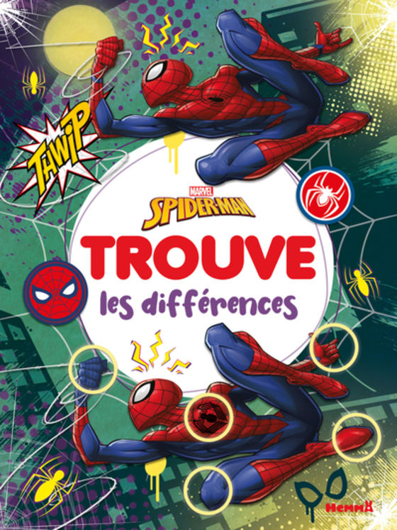 MARVEL SPIDER-MAN - TROUVE LES DIFFERENCES
