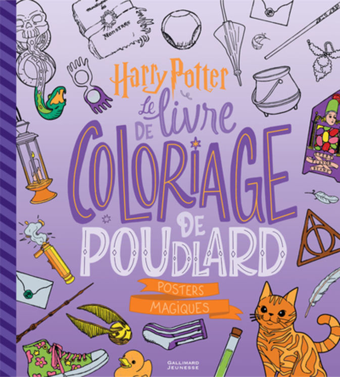 HARRY POTTER - HARRY POTTER - LE LIVRE DE COLORIAGE DE POUDLARD - VOL03 - POSTERS MAGIQUES