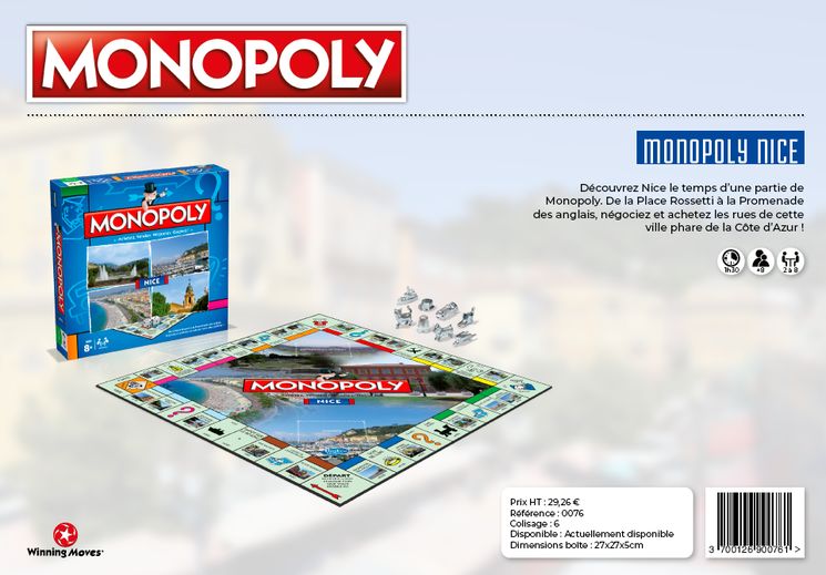 MONOPOLY NICE (COMPTE FERME)