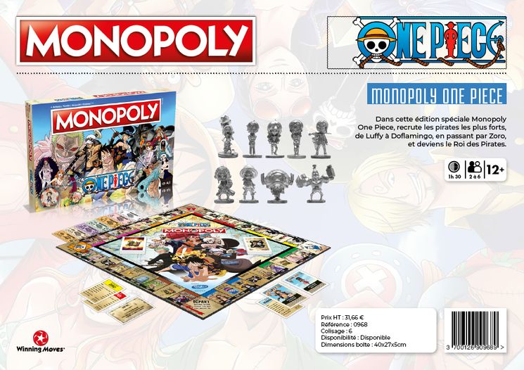 MONOPOLY ONE PIECE (COMPTE FERME)