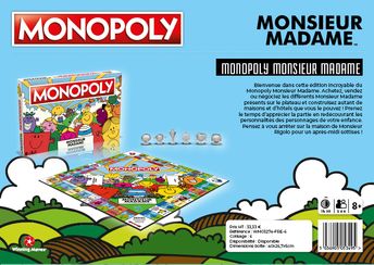 MONOPOLY MONSIEUR MADAME - COMPTE FERME