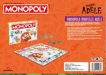 MONOPOLY MORTELLE ADELE - COMPTE FERME
