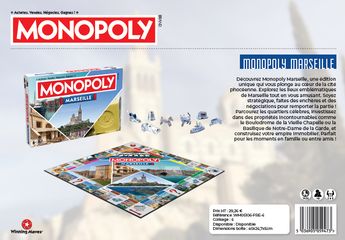 MONOPOLY MARSEILLE - COMPTE FERME