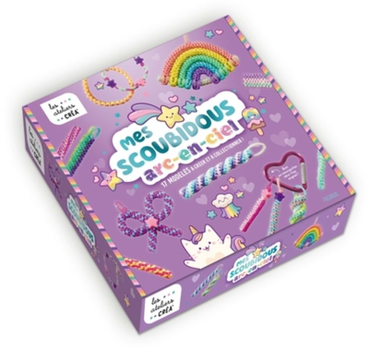 MES SCOUBIDOUS ARC-EN-CIEL
