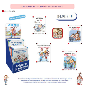 COLIS MAX ET LILI RENTREE SCOLAIRE 12 EX AOUT 2025