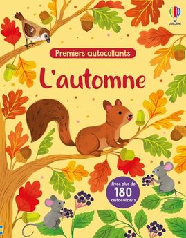 L´AUTOMNE - PREMIERS AUTOCOLLANTS - DES 3 ANS