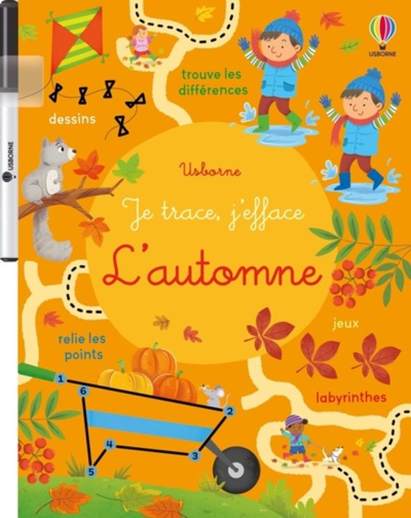 L´AUTOMNE - JE TRACE, J´EFFACE - DES 3 ANS