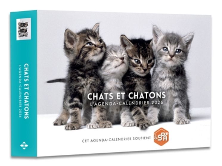 AGENDA - CALENDRIER CHATS ET CHATONS 2026