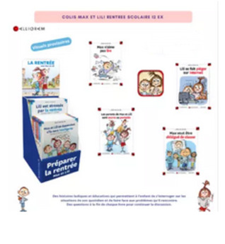 COLIS MAX ET LILI RENTREE SCOLAIRE 12 EX AOUT 2025