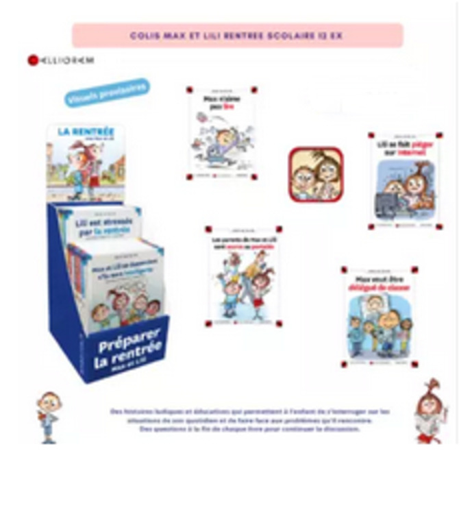 COLIS MAX ET LILI RENTREE SCOLAIRE 12 EX AOUT 2025