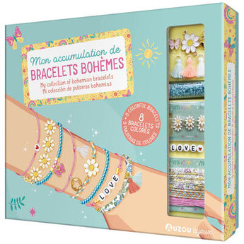 MON ACCUMULATION DE BRACELETS BOHEMES - 8 BRACELETS COLORES
