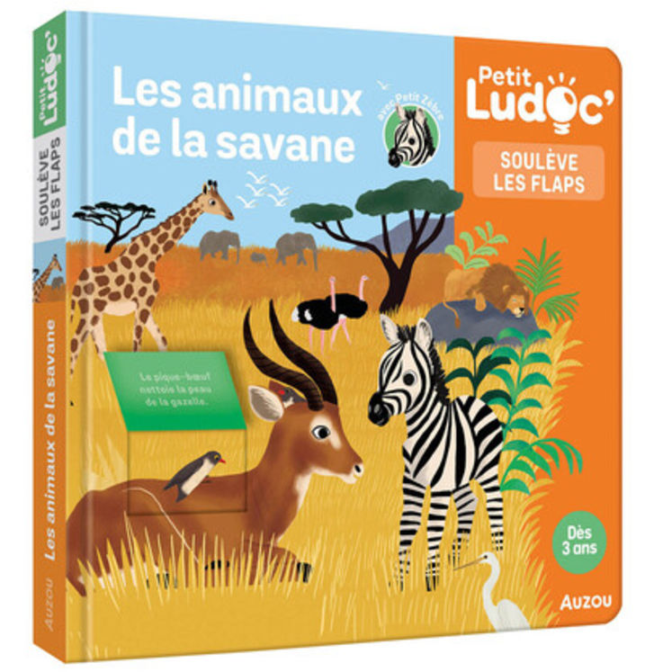 LES ANIMAUX DE LA SAVANE - PETIT LUDOC