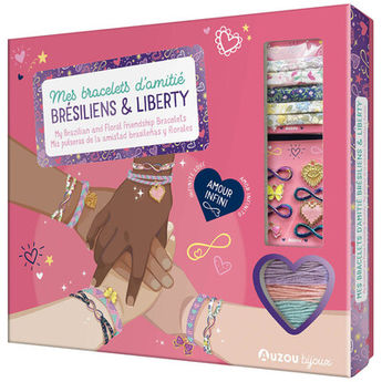 MES BRACELETS D´AMITIE BRESILIENS ET LIBERTY - AMOUR INFINI