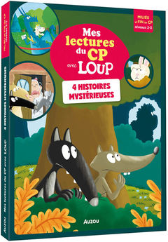 MES LECTURES DU CP AVEC LOUP - QUATRE HISTOIRES MYSTERIEUSES AVEC LOUP - NIVEAU 2-3