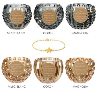 BOUGIE BIJOUX PARFUMEE PVC 11.90