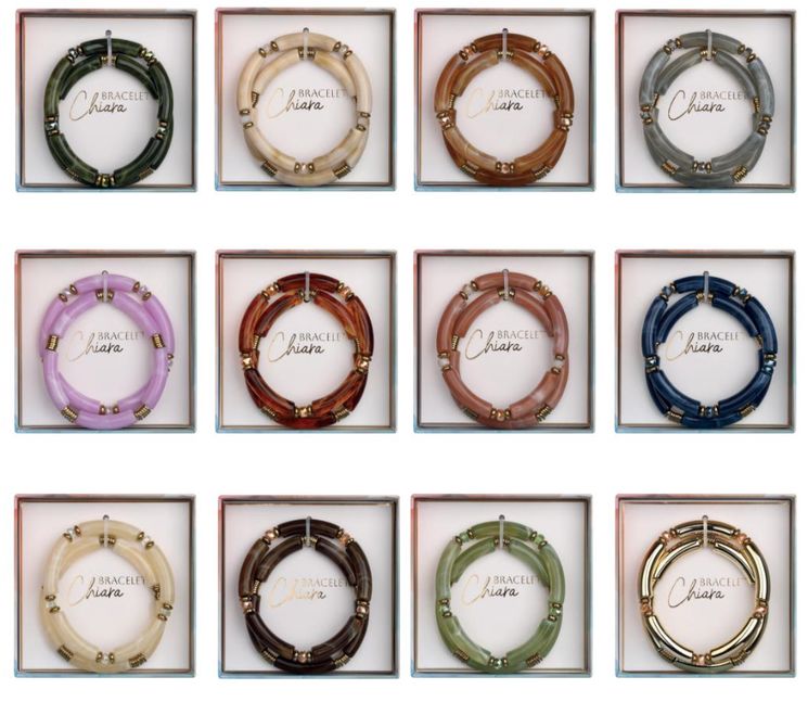 BRACELETS CHIARA - PVC 9.90