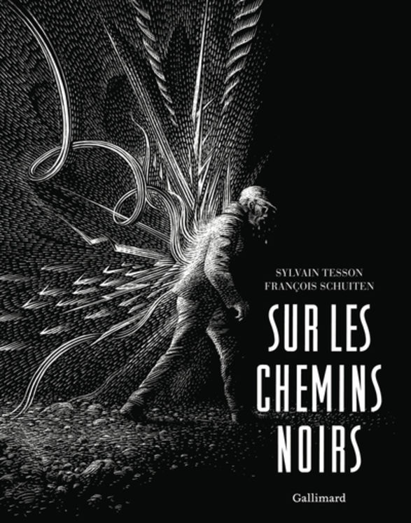 SUR LES CHEMINS NOIRS - EDITION ILLUSTREE