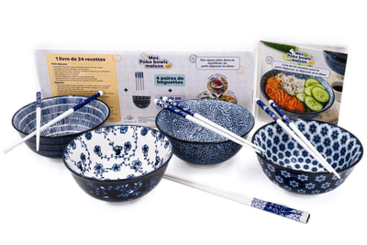 2025, COFFRET MES POKES BOWLS MAISON