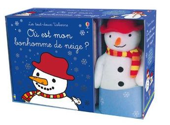 COFFRET OU EST MON BONHOMME DE NEIGE ? - LIVRE ET PELUCHE