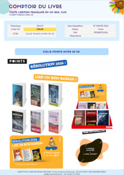 COLIS POINTS HIVER 30EX JANVIER 2026 CDL 561