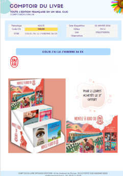 COLIS JL J HIBERNE 36VOL - JAN 26 - CDL531