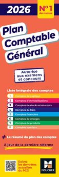 PLAN COMPTABLE GENERAL - PCG - 2026