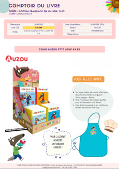 COLIS AUZOU P'TIT LOUP 45 EX JANVIER 2026 CDL549