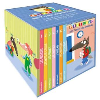 BIBLIOTHEQUE P´TIT LOUP - MES 7 LIVRES POUR APPRENDRE