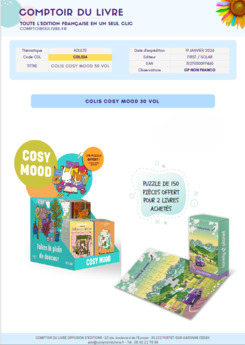 COLIS COSY MOOD 30 VOL FEVRIER 2026 CDL524 FACTURATION AU DETAIL