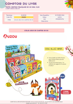 COLIS AUZOU JEUX DE CARTES 30 EX FEVRIER 2026 CDL552