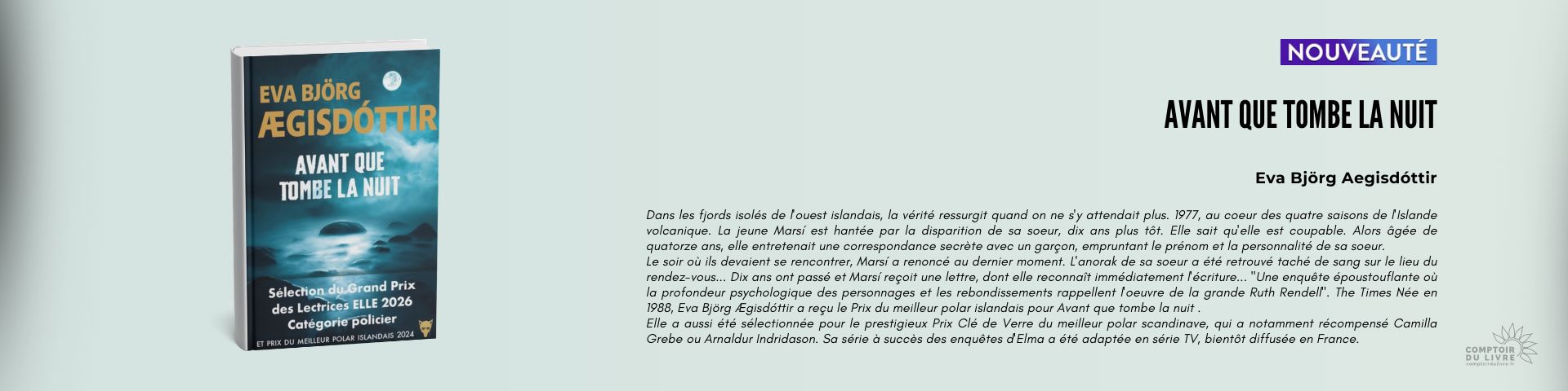 AVANT QUE TOMBE LA NUIT