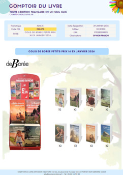 COLIS DE BOREE 16V TERRE DE POCHE PETITS PRIX - FEV26 - CDL573