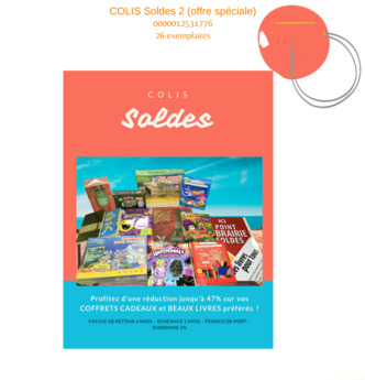 COLIS SOLDES 2 - OFFRE SPECIALE (26V EN 1 COLIS) - CDL022