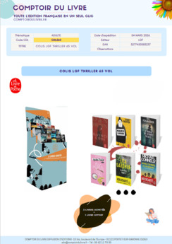 COLIS  65LP THRILLERS 2026 CDL563