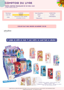 COLIS 30 EX. MODE ACADEMY - MARS 2026 CDL533